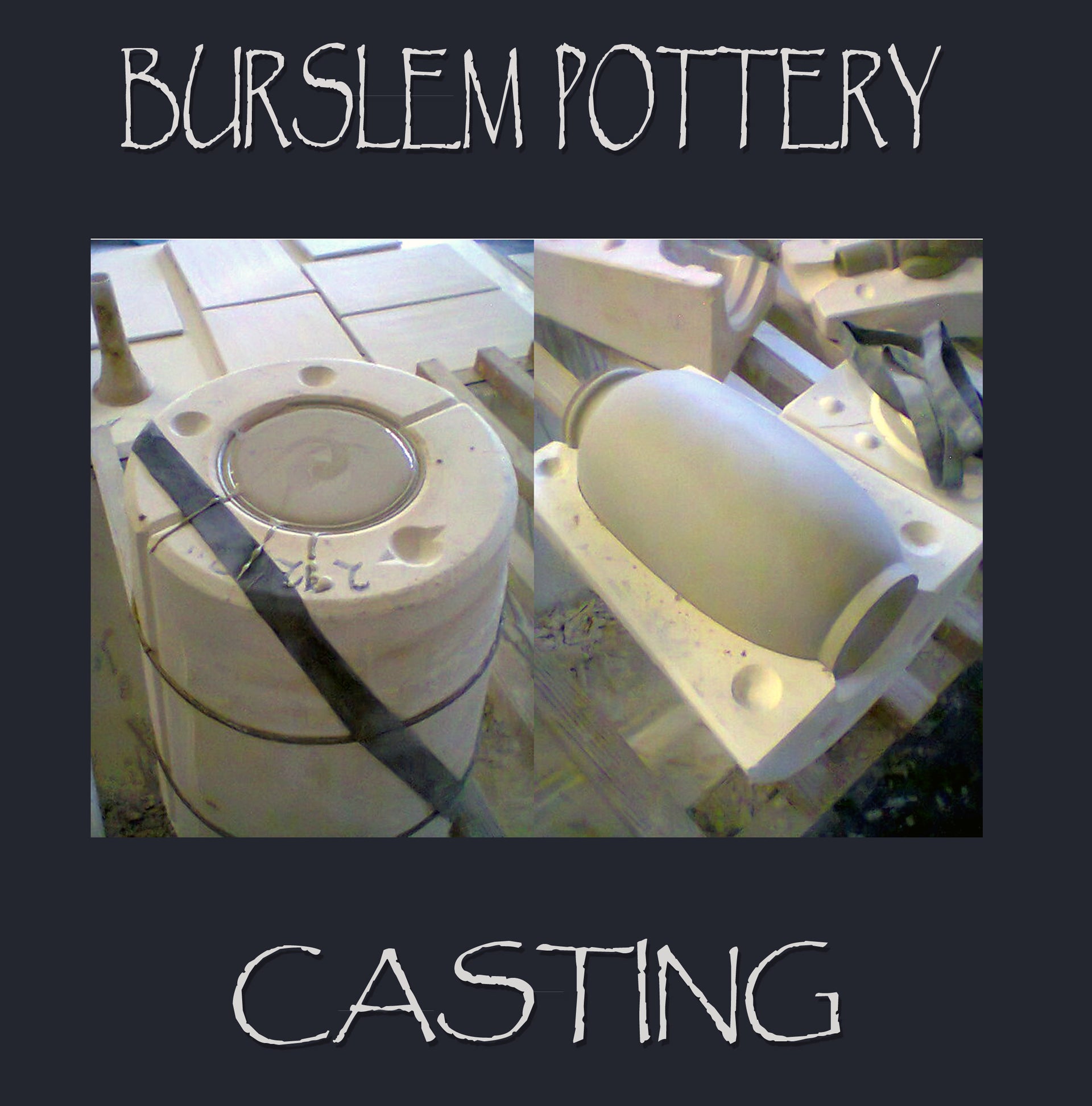 Casting and finishing in the Burslem Pottery studio at Port Street